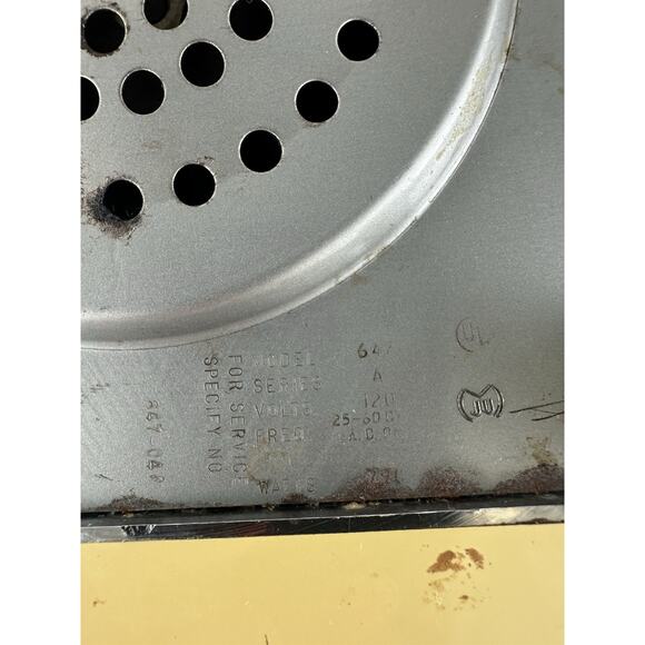 VTG Oster "Osterizer" Cycle Blend 9 Speed Blender Yellow & Chrome Retro Kitchen - Picture 6 of 6